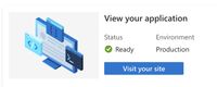 Microsoft Azure Resource deployment complete